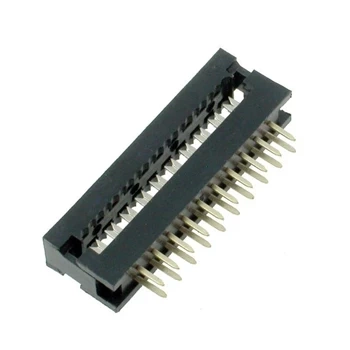 Przejście IDC taśma-PCB 20 styków, raster przewodów 1,27 mm, do wlutowania, Z-LPV20