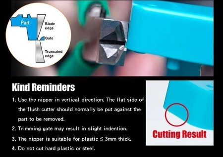 Profesjonalne szczypce PM-202, obcinaczki do plastiku 3mm, 120mm Proskit