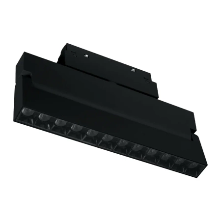 Reflektor szynowy magnetyczny liniowy regulowany 12W 960lm 4000K czarny M-LINE