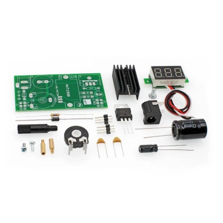 Regulowany zasilacz do płytek stykowych - KIT AVT 1990