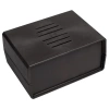 Obudowa uniwersalna Z3W, 110 × 150 × 70 mm, PS, czarna, wentylowana, z panelami bocznymi, Kradex