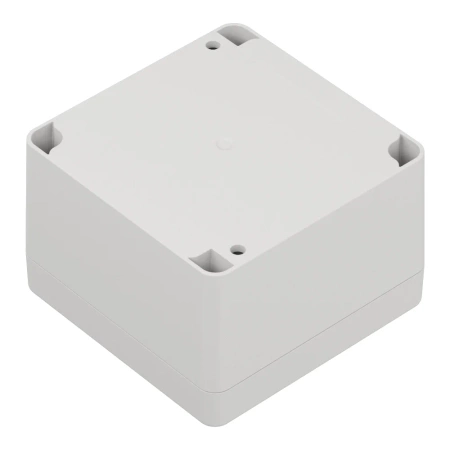Obudowa hermetyczna ZP90.90.60JH, 90 × 90 × 60 mm, ABS, jasnoszara, Kradex