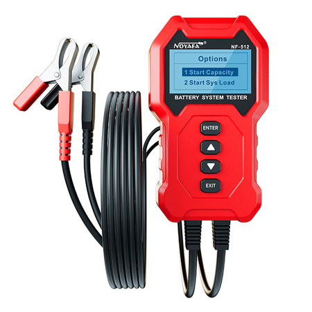 Tester akumulatorów o napięciu 9-35V i pojemności 5-200Ah, Noyafa NF-512