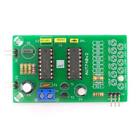 Dotykowy generator dźwięku syreny - KIT AVT 740