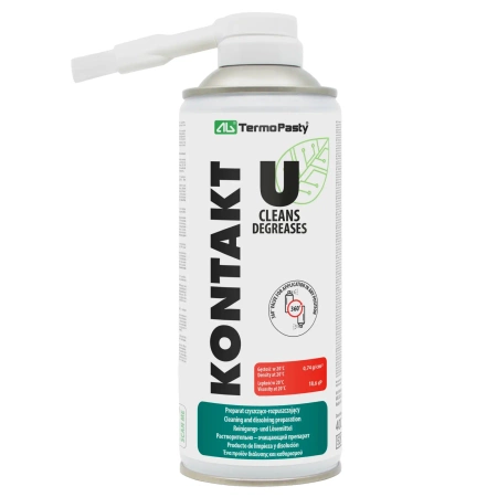 Kontakt U, preparat do mycia obwodów drukowanych - spray 400ml - AGTermoPasty AGT-226