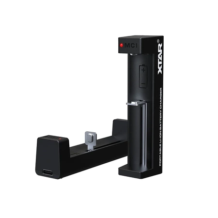 Ładowarka 1-kanałowa do ogniw Li-ion 18650, gniazdo USB-C, Xtar MC1 USB-C