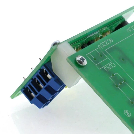 Łącznik montażowy do płytek PCB, kąt prosty, otwory 2,6 mm, poliamid PA66, naturalny, UL94V-2, PMB-1