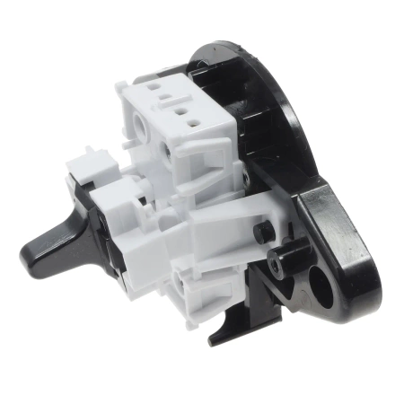 Włącznik światła pojedynczy, montaż natynkowy, kolor czarny, seria Retro PRL