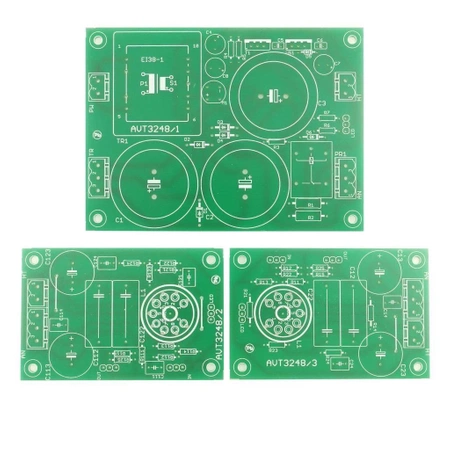 Lampowy ocieplacz dźwięku - PCB do projektu AVT 3248