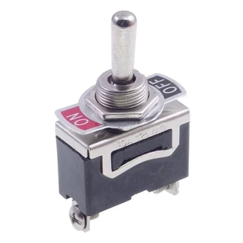 Przełącznik dźwigniowy KN3C-101 ON-OFF SPST, 2 wyprowadzenia, 6 A / 250 V AC