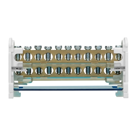 Blok rozdzielczy 2-rzędowy, 11 przewodów, ORNO 8201
