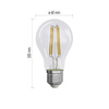 Żarówka LED E27 bańka A60, 5 W, odpowiednik 75 W, neutralna biel, 1060 lm, filament, EMOS ZAR-E-ZF5158