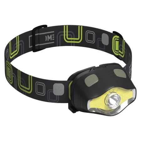 Latarka czołowa LED, 3 W, 220 lm, dioda COB, 3 × AA, zasięg 100 m, EMOS P3536