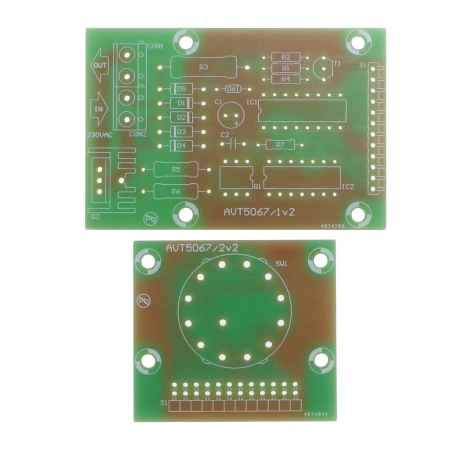 Regulator mocy - maksymalne obciążenie 12A / 230Vac (2.5 kW) - PCB do projektu AVT 5067