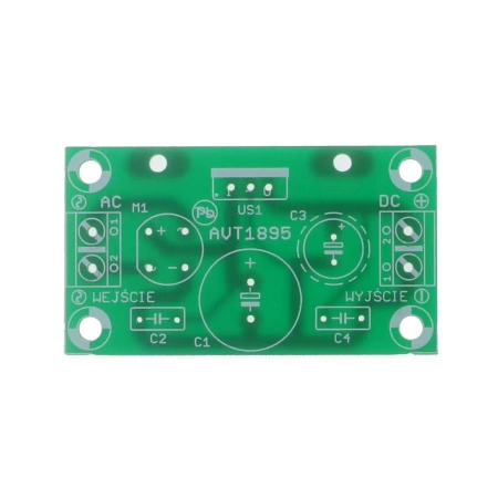 Uniwersalny moduł zasilający - PCB do projektu AVT 1895