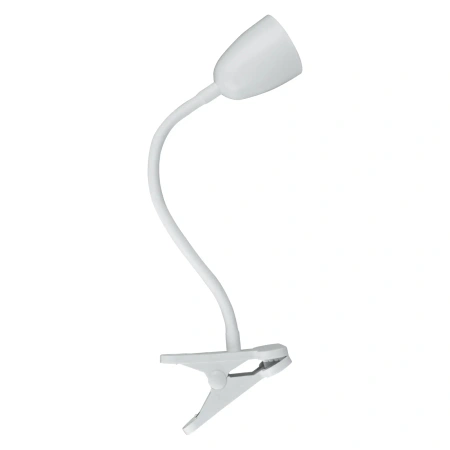 Lampka LED z klipsem biała, 4W, 420lm, 4000 K, zasilanie 230V