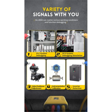 Generator funkcyjny sygnału PWM, kalibrator, FNIRSI SG-004A