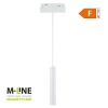 Lampa szynowa wisząca magnetyczna 10W 800lm 4000K 30cm biała M-LINE