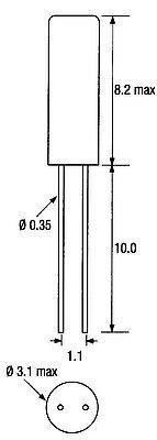 Rezonator kwarcowy 40kHz