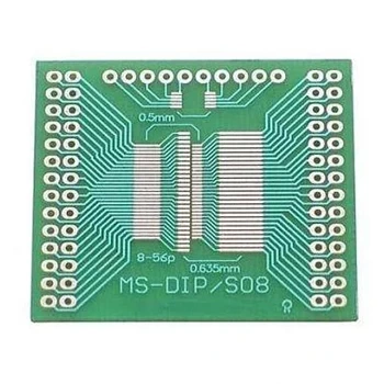 Adapter SMD SSOP i TSSOP SSOP8–SSOP56 i TSSOP8–TSSOP56 na raster 2,54 mm MS-DIP/SO8