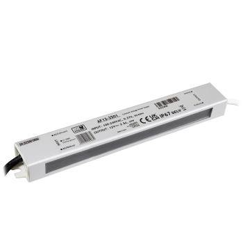 Zasilacz impulsowy 12 V DC, 2,5 A, 30 W, IP67, do zastosowań zewnętrznych