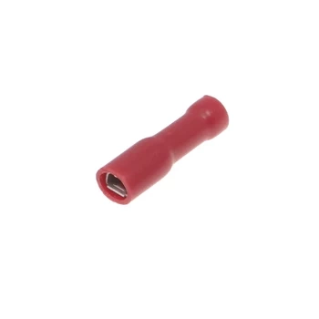 Konektor płaski żeński w pełnej izolacji 2.8mm 0.8mm 0.5-1mm²  - końcówka kablowa