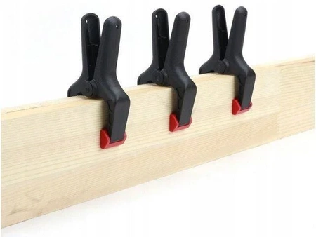 Ścisk sprężynowy stolarski - 15cm 6" - Zacisk modelarski - Klamra