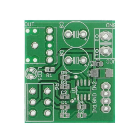 Wzmacniacz słuchawkowy stereo z TPA6111 - PCB do projektu AVT 1747