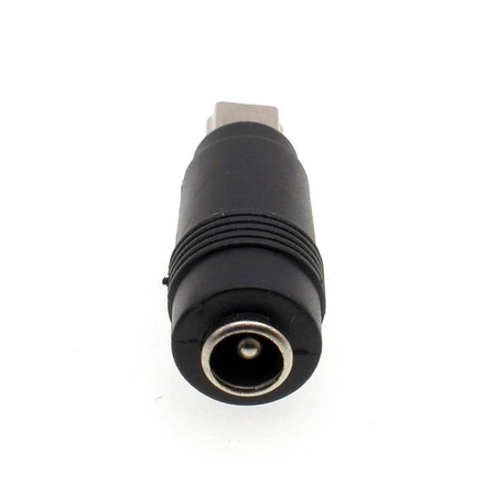Przejście DC gniazdo 2.1/5.5 - wtyk USB mini