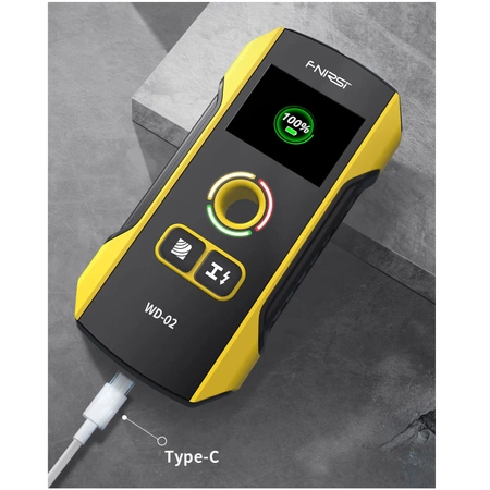 Wykrywacz ukrytych przewodów, metali i drewna w ścianach, FNIRSI WD-02