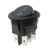 Przełącznik ON-ON czarny bez podświetlenia, MR3220R5BBNWC Canal
