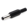 Wtyk zasilający DC 2,1/5,5/14 mm prosty, na kabel, Vitalco