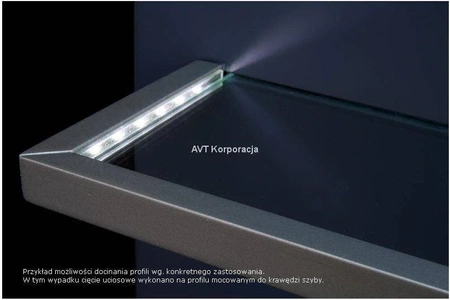 Profil PDS MDF, osłonka mleczna, 1m