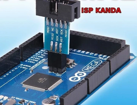 Przejście wtyku KANDA 6pin na 10pin do ISP AVR