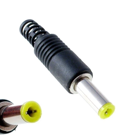 Wtyk zasilający DC 2.1/5.5 długość 14mm NT