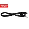 Przewód pomiarowy z krokodylkiem, 150cm, czarny, Vitalco NMP342