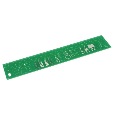 AVT LINIJKA do projektowania obwodów drukowanych PCB, 20cm