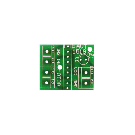 Sterownik silnika do modeli RC - PCB do projektu AVT 1519