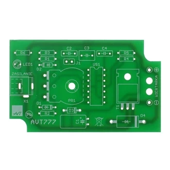 Sterownik miniwiertarki modelarskiej, PCB do projektu AVT777