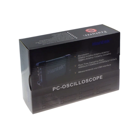 Oscyloskop dwukanałowy 2x20MHz USB/PC HANTEK 6022BE