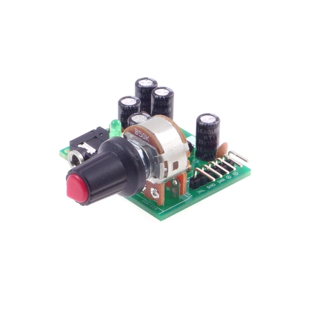 Prosty wzmacniacz słuchawkowy z układem TDA2822 - KIT AVT 1782