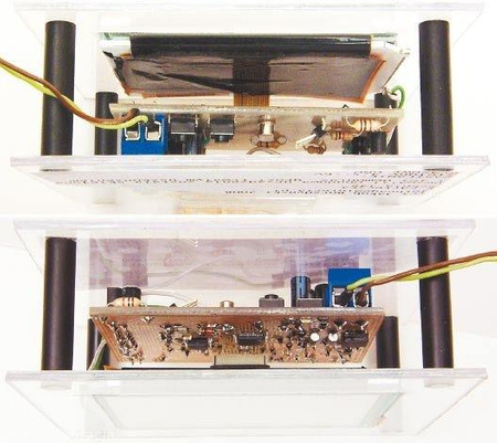 e-Karteczka LCD z panelem dotykowym - PCB do projektu AVT 2893