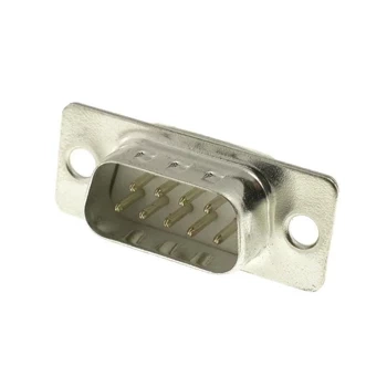 Wtyk męski prosty do druku, DB9 2-rzędy