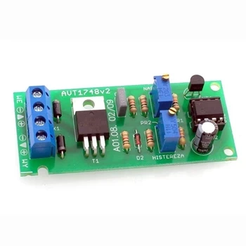 Zabezpieczenie akumulatora ołowiowego - zlutowany KIT AVT 1748