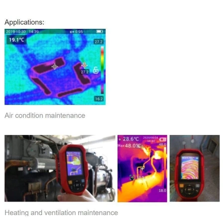 Kamera termowizyjna -20°C ~ 550°C, Uni-T UTi260B