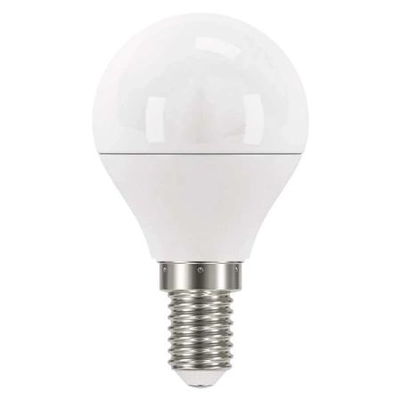 Żarówka LED E14 6W 470lm b. neutralny, bańka mleczna Mini Globe