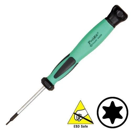 Wkrętak precyzyjny ESD TORX T4, ProsKit SD-083-T4