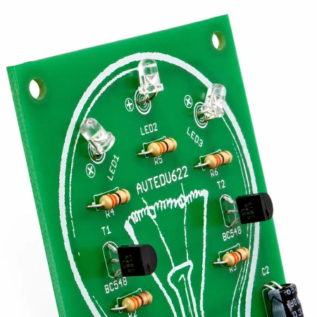 Zmierzchowa lampka LED. Zestaw DIY do nauki lutowania AVT EDU622