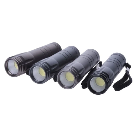 Latarka ręczna LED, 3 W, 100 lm, dioda COB, obudowa metalowa, EMOS P4705