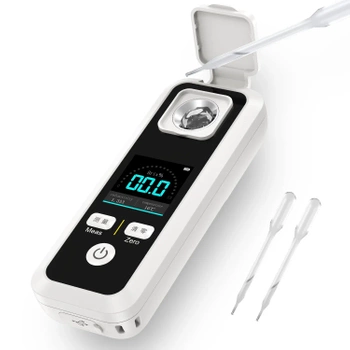 Cyfrowy refraktometr Brixa do pomiaru stężenia cukru w roztworze, FNIRSI JBM20